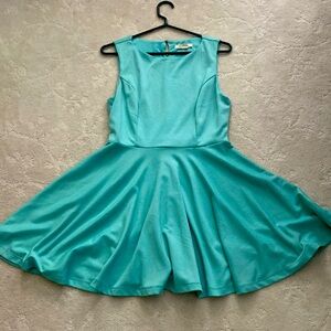 Light Teal Dress